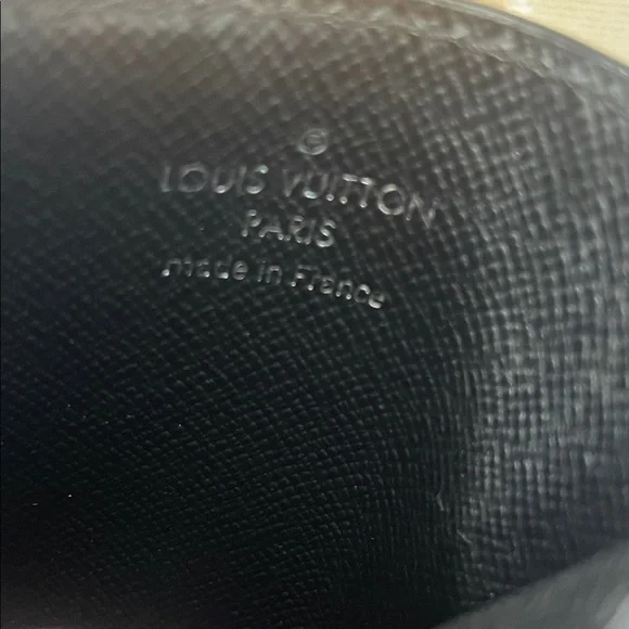 Louis Vuitton Monogram Black and Brown Card Holder